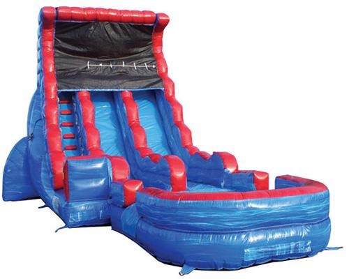 19' Tidal Wave Double Lane Slide (Wet or Dry) Image